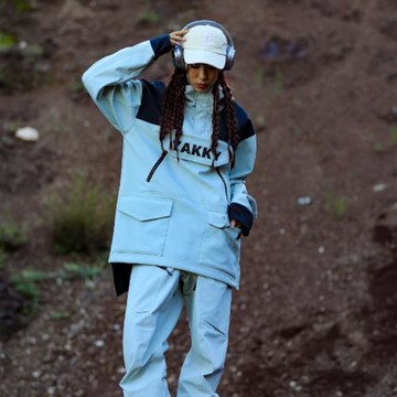 22男女小同款單板軟殼新款23衣/透氣YAKKY滑雪滑雪服眾防水