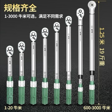 ⚡可開統編⚡  扭力扳手 工業級可調式扭力扳手 高精度力矩公斤重型扳手自行車汽修