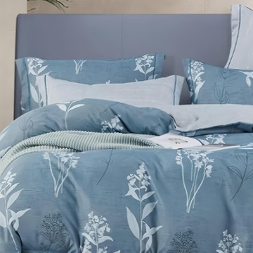 夢之語 吸濕排汗萊賽爾纖維床包枕套3件組  被套 + 枕套組  加大  佩內洛普