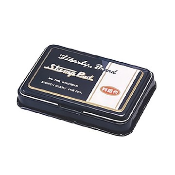 LIBERTY 利百代 LTP-S 小 打印台 55x37mm  黑色  1個