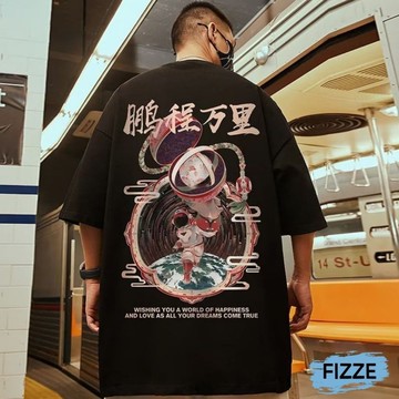 M-8XL 韓版大學t 短t 短袖 男女款大學t 班服 男生衣著 t恤 加大碼情侶裝五分袖ATD1984【Fizze】