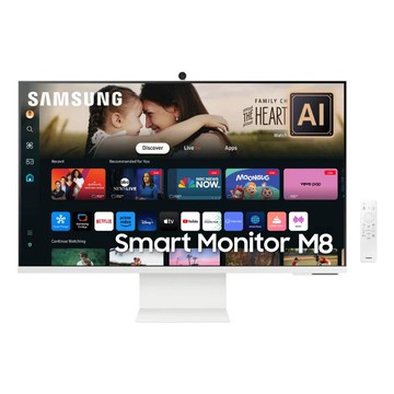 SAMSUNG 三星 32吋智慧聯網螢幕 M8 白