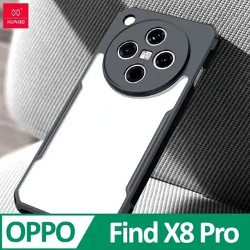 XUNDD 甲蟲系列 OPPO Find X8 Pro 防摔保護軟殼 炫酷黑