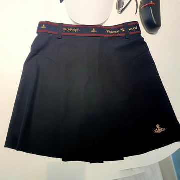 土星繡花高腰系帶半身裙女2023年秋冬新款顯瘦A字裙修身黑色傘裙