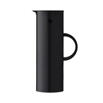 丹麥Stelton丹麥Stelton│啄木鳥真空保溫壺-亮面黑-1L(TVBS來吧營業中選用品牌)