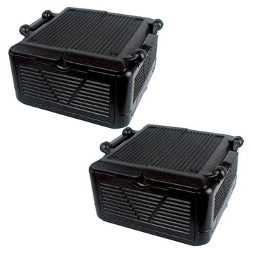 TOP&TOP 超輕量霸王折疊保溫箱 中型 2個  24L  黑色