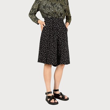 【蛋植物古著】棉花圓點印花高腰古著短褲