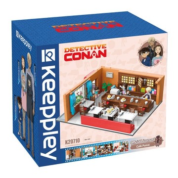 Keepplay積木 名偵探柯南 場景系列 白羅咖啡廳