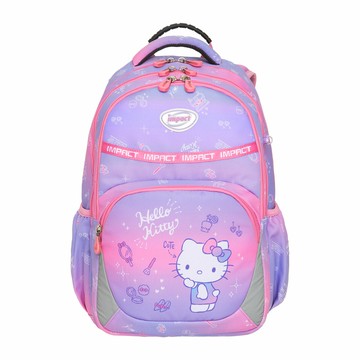 【IMPACT】怡寶 夢幻水晶凱蒂成長型護脊書包-粉色 /個 IMKT602PK｜領券最高折$220