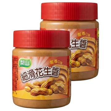 梨山牌 細滑花生醬  340g  2罐