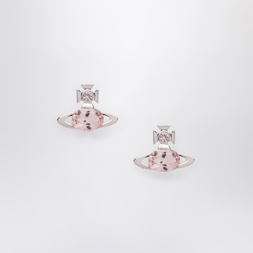 Allie platinum earrings