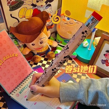 🐀񙐠桃園有貨🔥超大創意文具巨型粗筆鉛筆奬品學生狀元個性彩色搞笑禮品八角閨蜜 9WIK J62U
