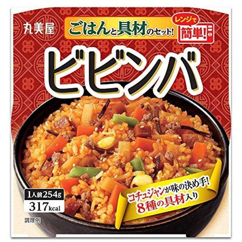 ビビンバ　LINEショッピング　ごはん付き　254g　丸美屋　レンジでかんたん