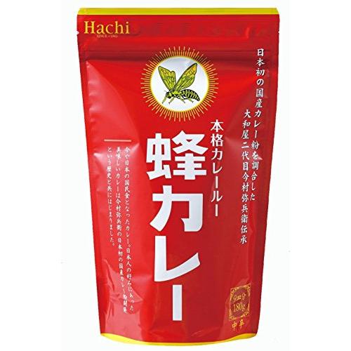 ハチ食品 蜂カレー カレールー中辛180g×2個