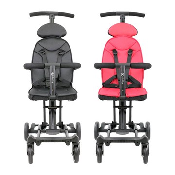 英國 Jolly 輕便型摺疊手推車(尊爵版)-黑/紅【悅兒園婦幼生活館】