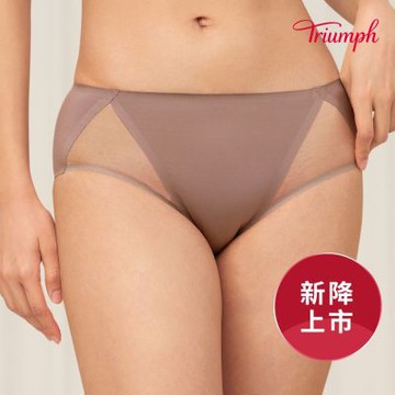 完美曲線系列 中腰平口褲 暖調灰