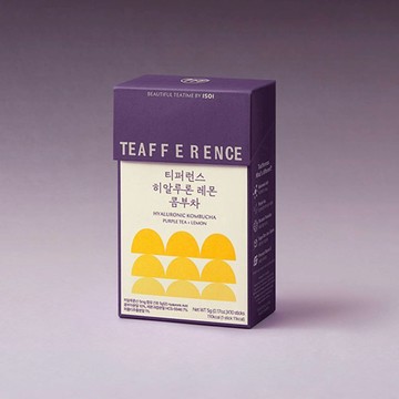 TEAFFERENCE Hyaluron Kombucha Lemon 10 Sticks