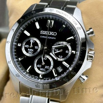 SEIKO 三眼計時手錶-DAYTONA日本國內限定款黑面SBTR013
