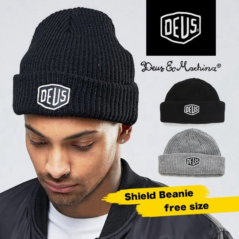 デウス デウスエクスマキナ キャップ ニット帽 メンズ Deus Ex Machina ブランド 大きいサイズ ニットキャップ 帽子 冬 ビーニー Shield Beanie 通販 Lineポイント最大0 5 Get Lineショッピング