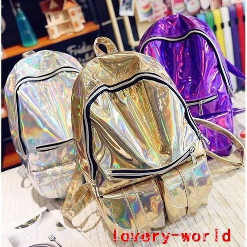 メタリックリュック韓国オルチャンストリート原宿系k Pop派手オーロラホログラム個性サブカルバッグバックパックba 6 Ba 6 通販 Lineポイント最大get Lineショッピング
