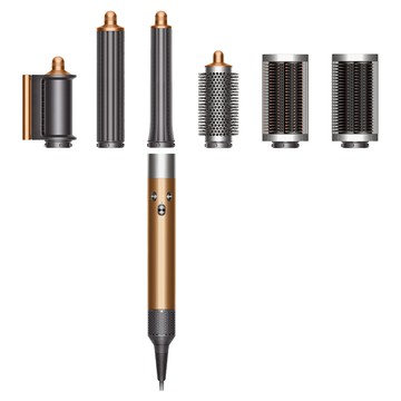 dyson 戴森 多功能造型器 長髮捲版 HS05 + OSTER BALL 隨鮮瓶果汁機 款式隨機 原廠保固  396003-01  銅色