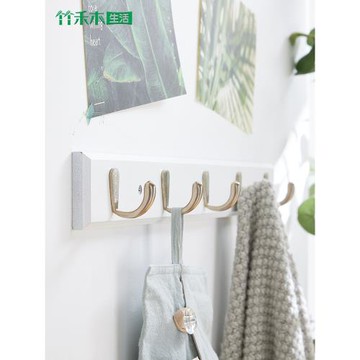 門后掛衣架壁掛墻上掛衣鉤衣服掛鉤門后玄關入戶置物架掛鉤掛衣架