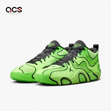 Nike 籃球鞋 Jordan Tatum 3 PF 男鞋 第六人 綠 黑 6th Man HV5912-300