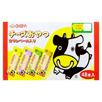 OHGIYA 扇屋 鱈魚起司條 風味濃郁 方便攜帶 美味零食  115.2g  1盒