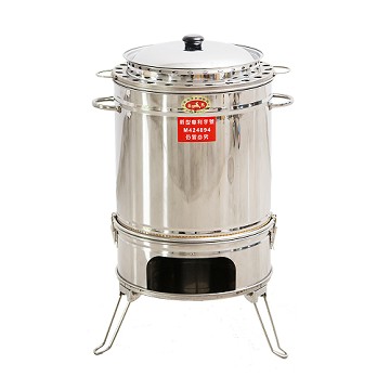 《舒適屋》不鏽鋼桶子雞爐-湯鍋多功能型