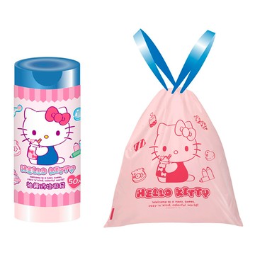 三麗鷗 抽繩垃圾袋50入