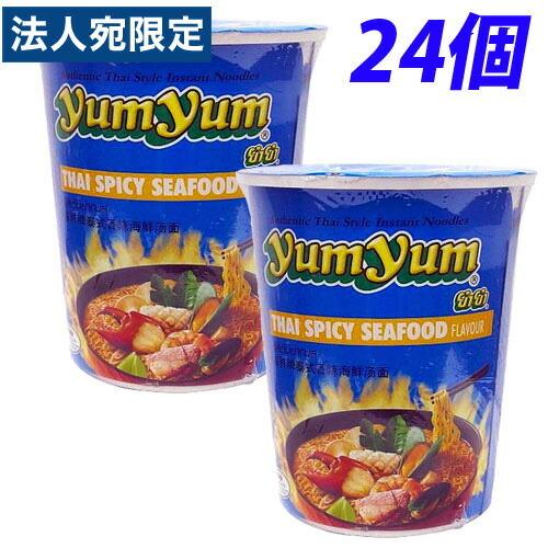 YumYum カップラーメン スパイシーシーフード味 70g×24個