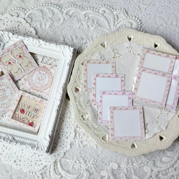 Simple rose frame material