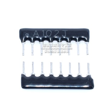 8腳排阻8P排列電阻1K 4.7K 10K 5.1K 100 A103J 102 104 472 473