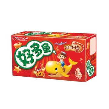好多魚/烤蝦口味/30g/盒