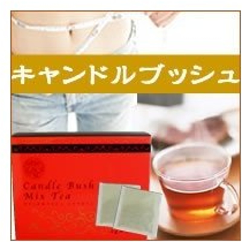 市場 キャンドルブッシュのお茶 ポッコリすっきり茶