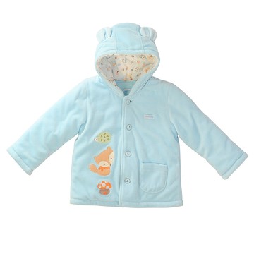 vivibaby 可愛小狐狸外套  80  藍色