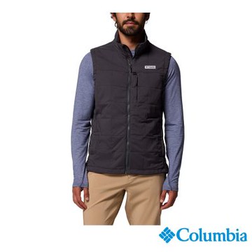 Columbia 哥倫比亞 男款-防潑背心-PFG Uncharted-深灰色 UFO28810DY/JF