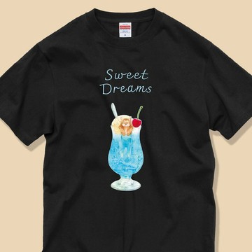 SWEET DREAMS_貓咪與蘇打汽水 / 經典棉質 T 恤