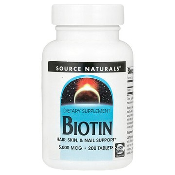 Source Naturals, 生物維生素，5000 微克，200 片