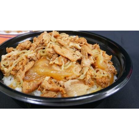 ふるさと納税 CU-17 行方の米ぶた丼　10個 茨城県行方市