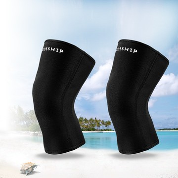 加長型防寒護膝3MM加厚潛水面料 潛水護膝 冬泳深潛 保護膝蓋 游泳保暖 老寒腿 運動護膝