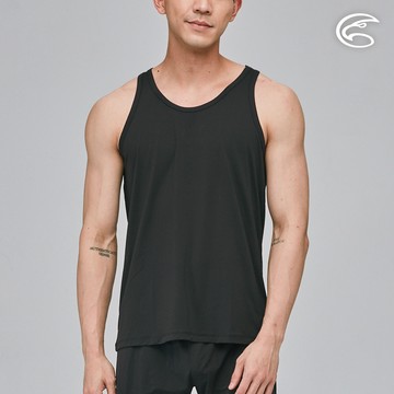 ADISI 男Tactel Pro快乾排汗窄肩背心AV2311076 (S-2XL) 黑色