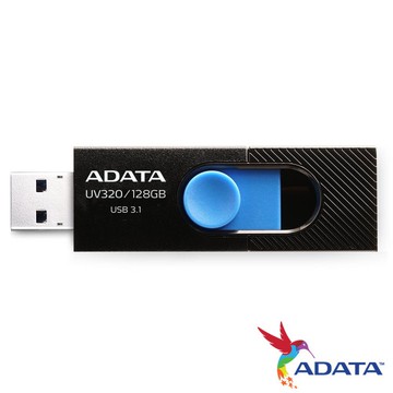 《威剛》UV320 128G USB3.1 隨身碟(黑藍/白綠)【現貨】