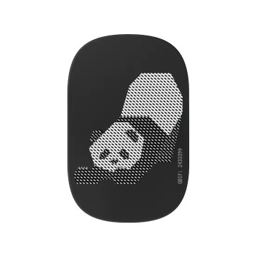 固架 MAX- MagSafe 兼容 黑 - The Wildlife Collection 動物野境系列 - 大熊貓