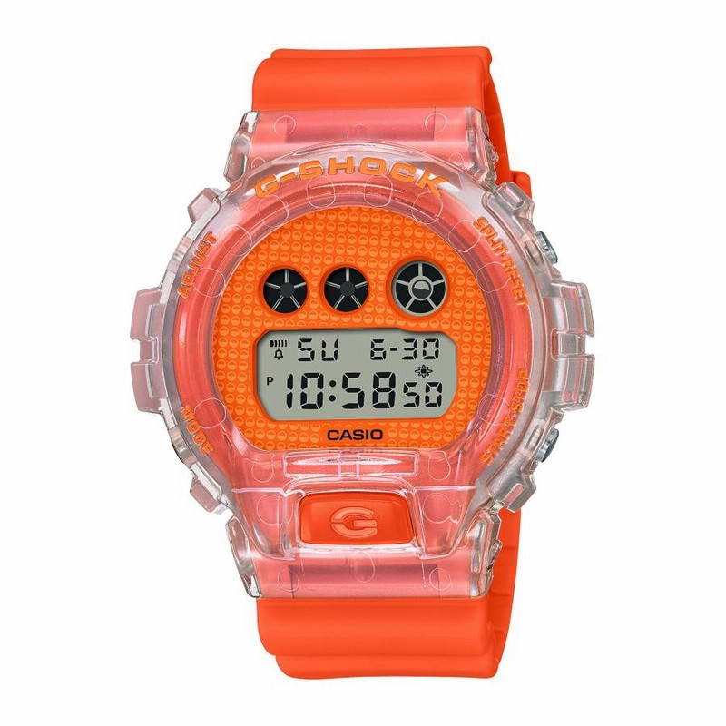 CASIO G-SHOCK DW-6900GL-4JR 耐衝撃 20気圧防水 スケルトン