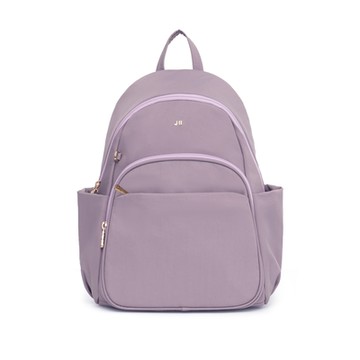 J II 後背包-米娜多層防潑水後背包(中款)-冰雪紫-6605-19