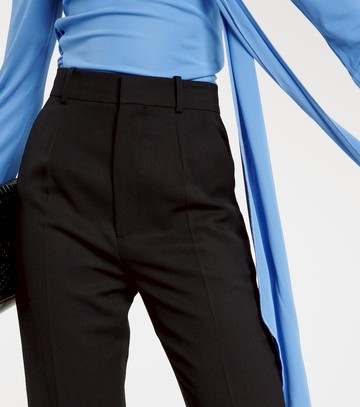 Victoria Beckham High-rise wool-blend straight pants