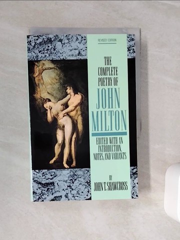 【書寶二手書T2／文學_WLR】The Complete Poetry of John Milton_Milton, John