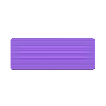 加長加寬超彈力瑜珈墊  丁腈橡膠(NBR)材質  180x62x1公分  輕量柔軟  183 x 61 x 0.8cm  紫色  1個