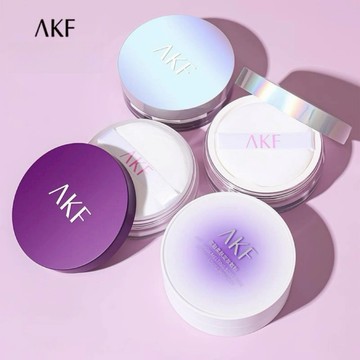 【新品】 小紅書推薦  AKF散粉 清透控油定妝散粉 定妝散粉 蜜粉 小紅書熱購小物 散粉